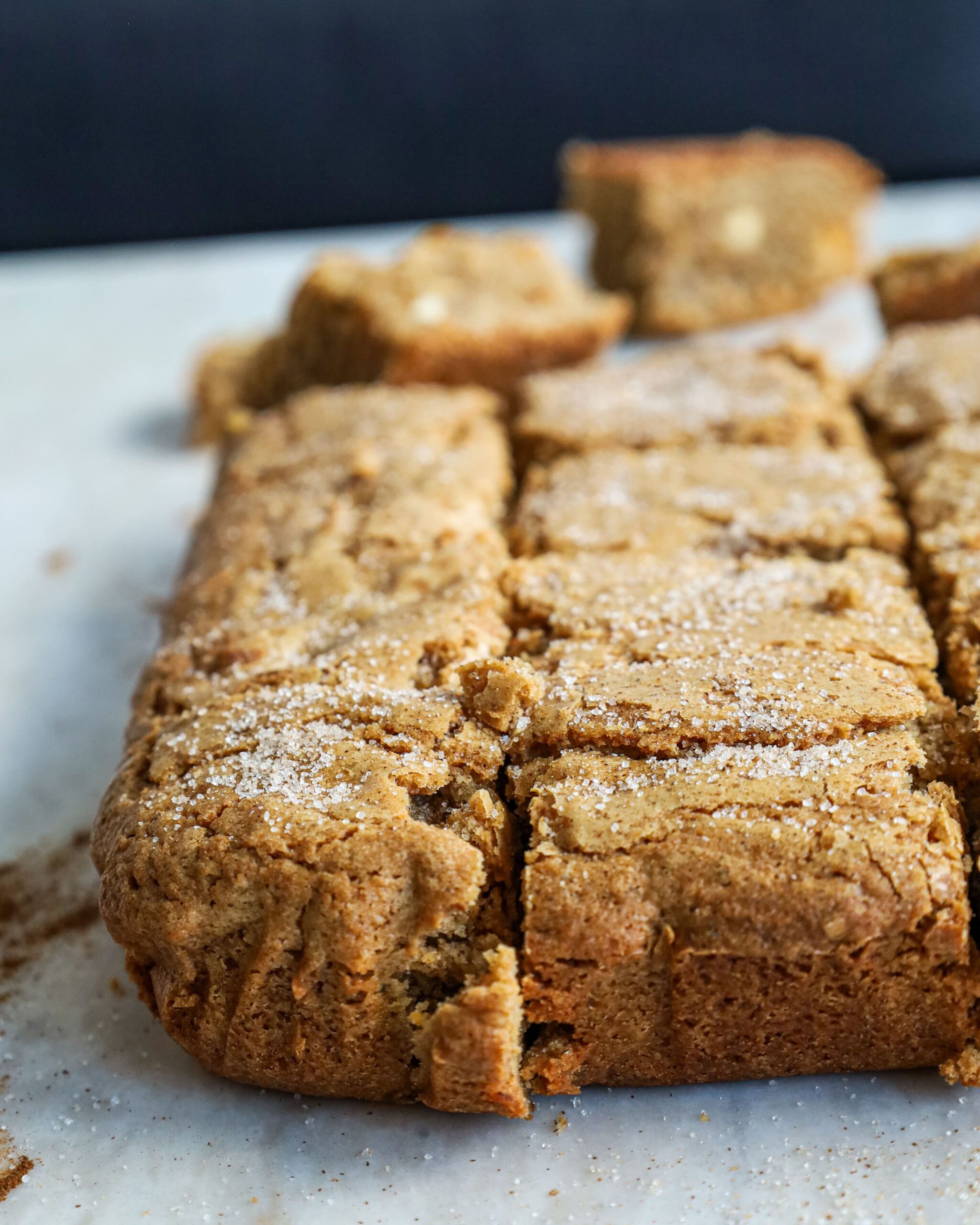 white chocolate chai blondies