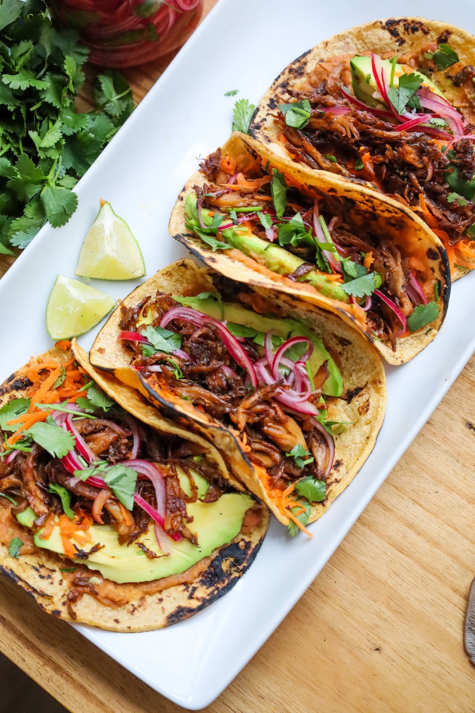 vegan chipotle mushroom tacos 