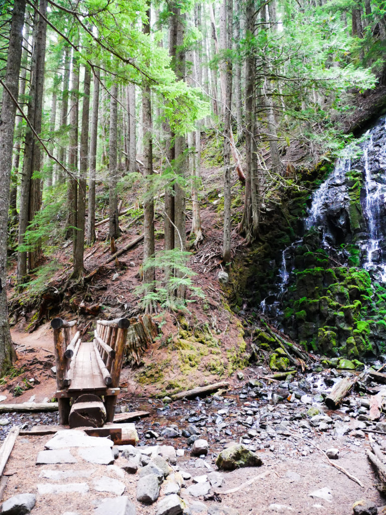 Ramona falls at Mount Hood oregon